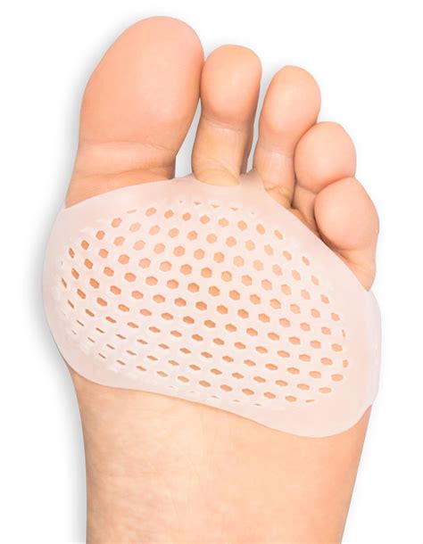 Metatarsal Pads Ball of Foot Cushions - Metatarsal Pads for Women and Men - Soft Gel Foot Pads ...