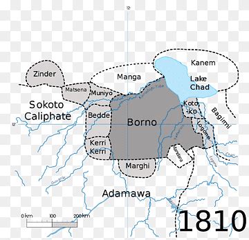 Sokoto Caliphate Map