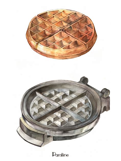 Views of a Waffle Iron on Behance