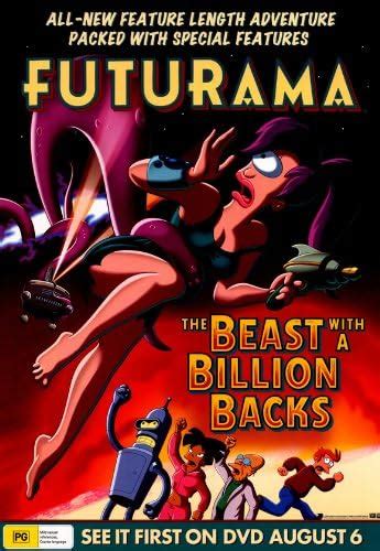 Amazon.com: Futurama: The Beast with a Billion Backs Framed Poster ...