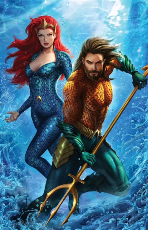 ‘Aquaman And The Lost Kingdom’ Variant Cover Showcases Amber Heard As Mera