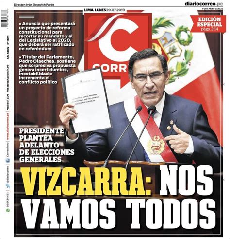 Periódico Diario Correo (Perú). Periódicos de Perú. Toda la prensa de hoy. Kiosko.net