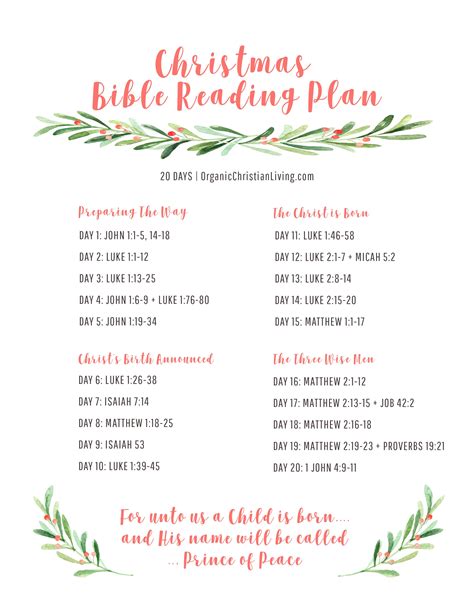 Christmas Bible Ready Plan | Christmas Bible Lesson | Bible Study Plans ...