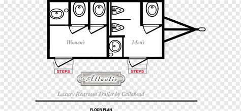 Public toilet Floor plan Portable toilet Urinal, toilet plan, angle ...