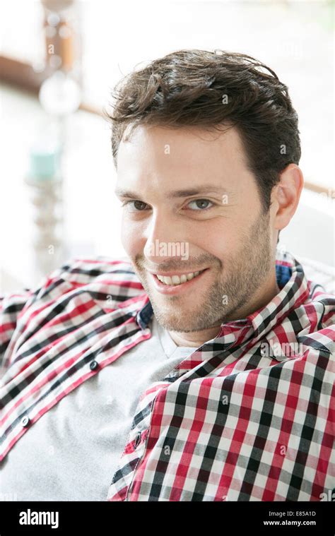 Man smiling, portrait Stock Photo - Alamy