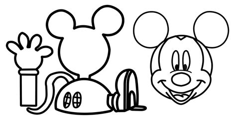 damnificados triste Medieval familia de mickey mouse para colorear ...