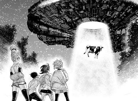 so we know why aliens kidnap cows all the time : Dandadan