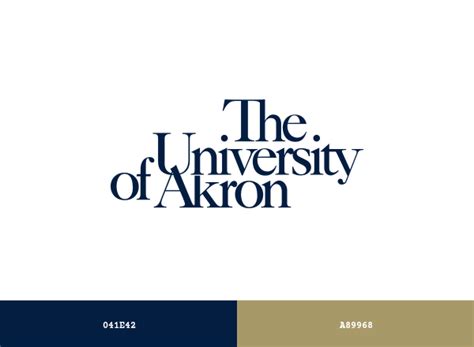 University of Akron Brand Color Codes » BrandColorCode.com