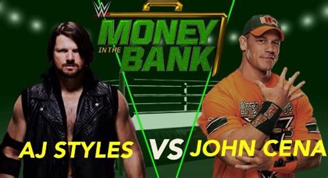 John Cena vs AJ Styles | Wrestling Amino