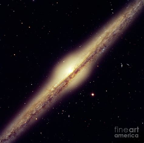 Edge-on Spiral Galaxy Ngc 4565 Photograph by European Southern ...