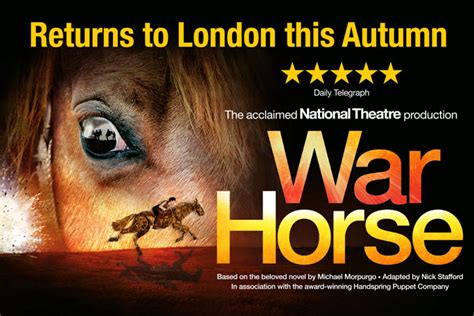 War Horse Tickets | Theatre Box Office