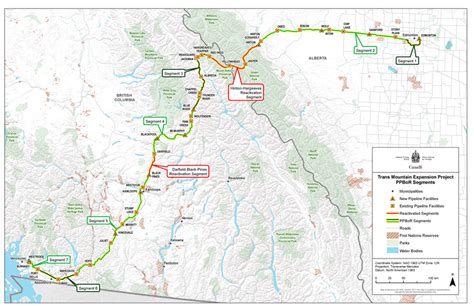 CER – Detailed Route maps for Trans Mountain Expansion Project review