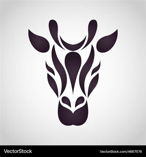 Giraffe logo Royalty Free Vector Image - VectorStock