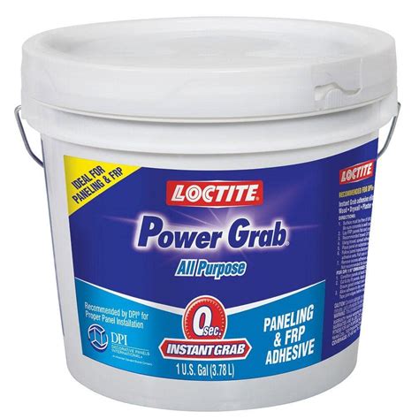 Loctite 1 gal. Power Grab All Purpose Construction Adhesive-2016604 ...