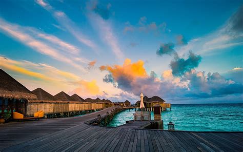 Maldives Island Sunrise Sky Sea. Maldives , Best, Sunrise and Sunset HD wallpaper | Pxfuel