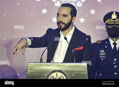 San Salvador, El Salvador. 19th May, 2021. President Nayib Bukele ...