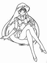Sailor Mercury Coloring Pages sketch template