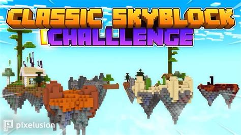 Classic Skyblock Challenge by Pixelusion (Minecraft Marketplace Map ...