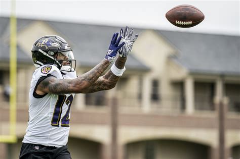 Ravens Rookie WR Rashod Bateman Means Business - Boardroom