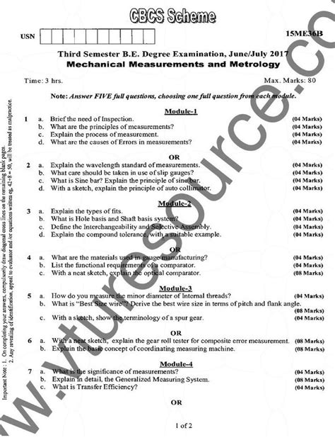 Vtu Model Question Papers 3rd Sem Cbcs Scheme 2018