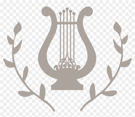 Apollo Greek God Symbol Lyre - Free Transparent PNG Clipart Images Download