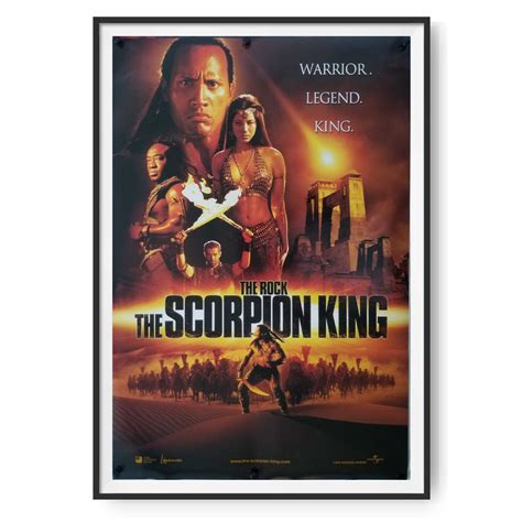 The Scorpion King (2002) Original US One Sheet Poster - Cinema Poster Gallery