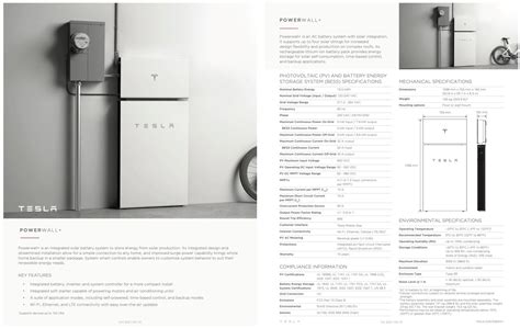 First Tesla Powerwall+ images and specs released - Electrek