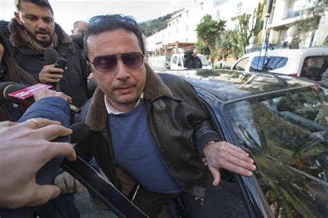 Costa Concordia Captain Francesco Schettino boards grounded off Italy coast for 1st time since ...