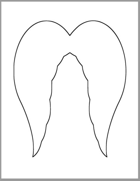 Free Printable Angel Wings Template - prntbl.concejomunicipaldechinu.gov.co