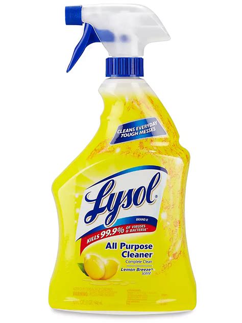 Lysol® All-Purpose Cleaner - 32 oz Spray Bottle S-7143 - Uline