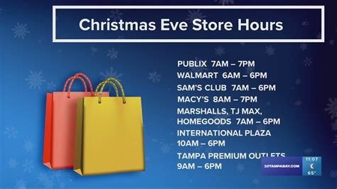 What stores are open and closed on Christmas Eve? | wkyc.com