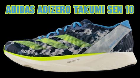 ADIDAS ADIZERO TAKUMI SEN 10 #runningshoes #running - YouTube