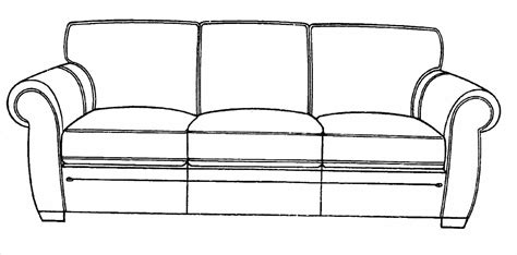 Simple Couch Drawing at PaintingValley.com | Explore collection of Simple Couch Drawing