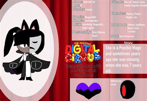 My Digital Circus OC by wolfHunterAllysa on DeviantArt