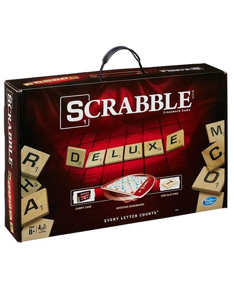 Hasbro Gaming Hasbro Scrabble Deluxe - Macy's