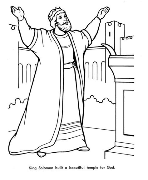 Solomon Temple Coloring Pages - Learny Kids