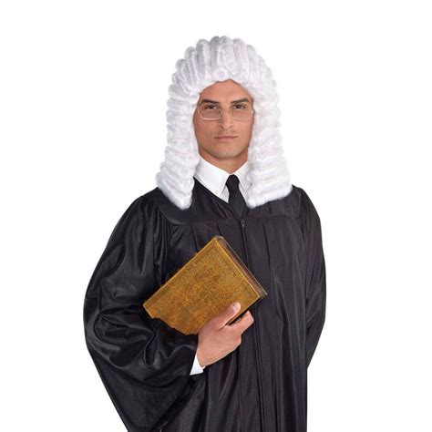 Judge Halloween Costume Wig in 2021 | Judge costume, Halloween costume ...