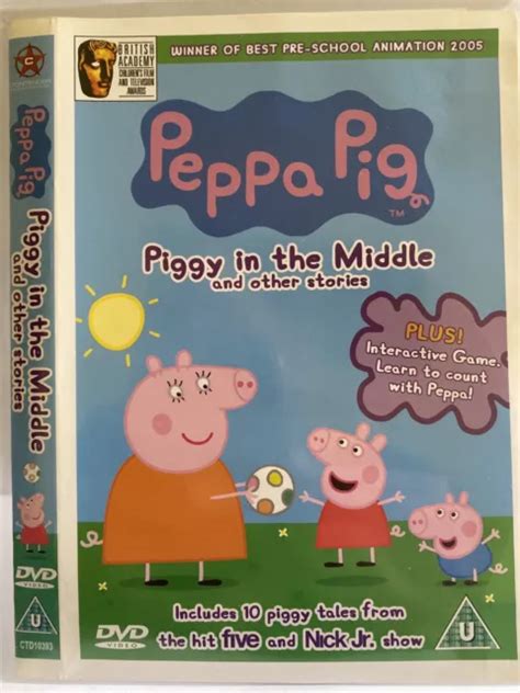 PEPPA PIG - Piggy In The Middle (DVD, 2008) £2.20 - PicClick UK