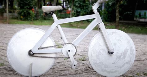 it took 2 months to construct this functional concrete bike from old ...