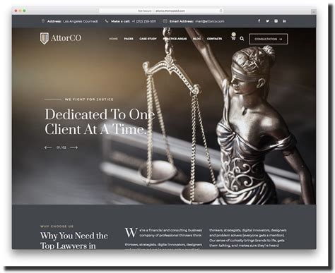 9 Amazing Law Firm Website Designs to Attract More Clients in 2020