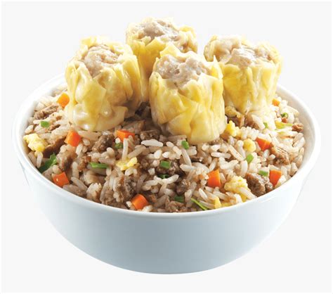 Chinese Fried Rice Png - Pork Siomai Chao Fan, Transparent Png ...