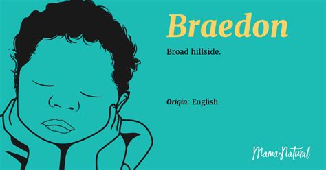 Braedon Name Meaning, Origin, Popularity, Boy Names Like Braedon - Mama ...