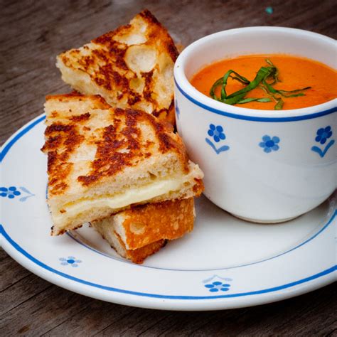 Creamy tomato soup and the ultimate grilled cheese sandwich | eat. live ...