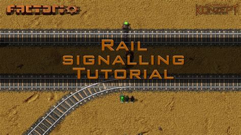 Factorio Tutorial: Rail Signalling - Easy Rules for Placing Signals ...