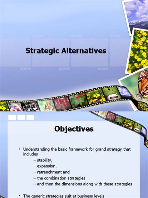 Strategic Alternatives | PDF | Strategic Management | Mergers And Acquisitions