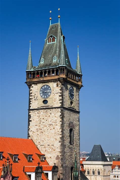 Old town hall, Prague stock photo. Image of republic - 10519828