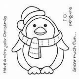 Christmas Penguin Coloring Pages Printable  Home sketch template