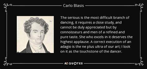 QUOTES BY CARLO BLASIS | A-Z Quotes