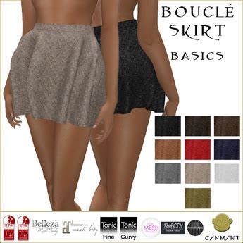 Second Life Marketplace - BM Boucle Skirt Fall HUD