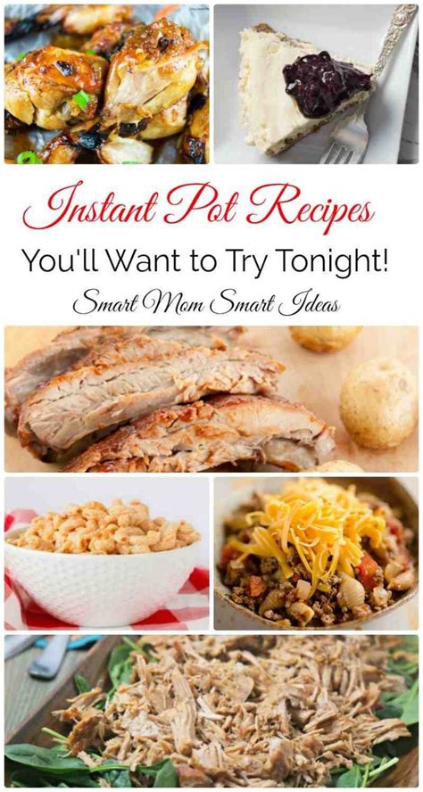 Instant Pot Recipes - Smart Mom Smart Ideas